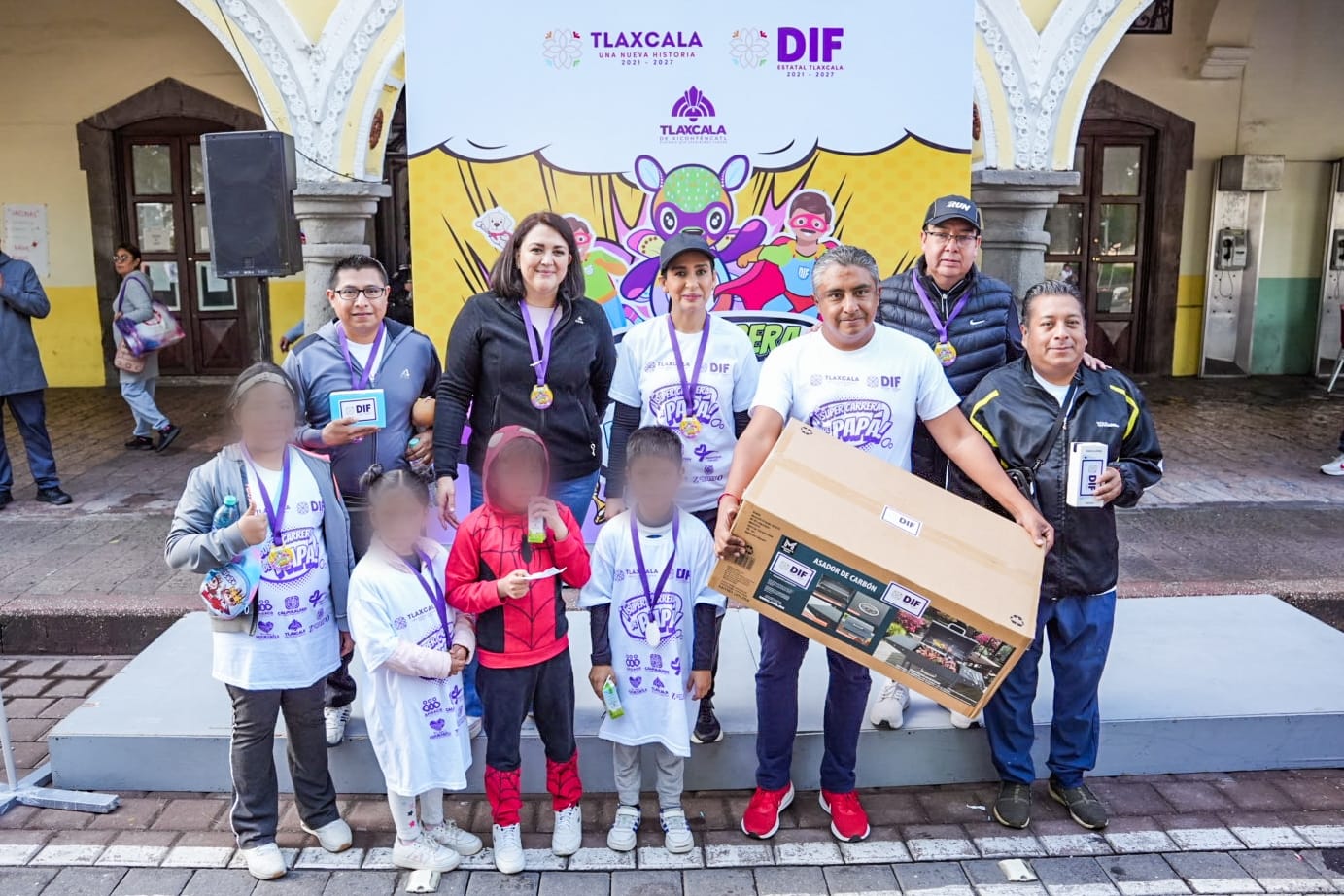 Ayuntamiento de Tlaxcala y Sedif fortalecen la unión familiar con gran carrera dedicada a los papás